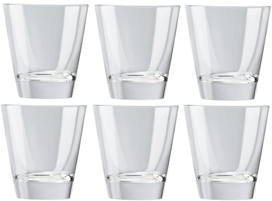 Verres à whisky, Thomas diVino, 6 pièces