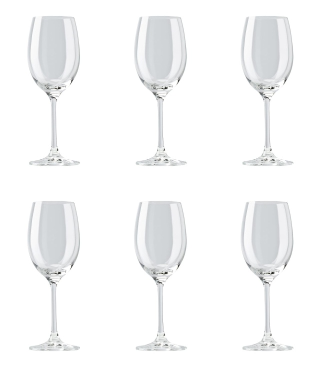 White wine glass 32 cl, Thomas DiVino, 6-pack