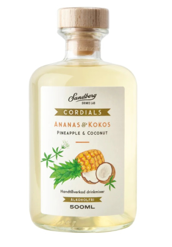 Cordials, ananas et noix de coco - Sandberg Drinks Lab