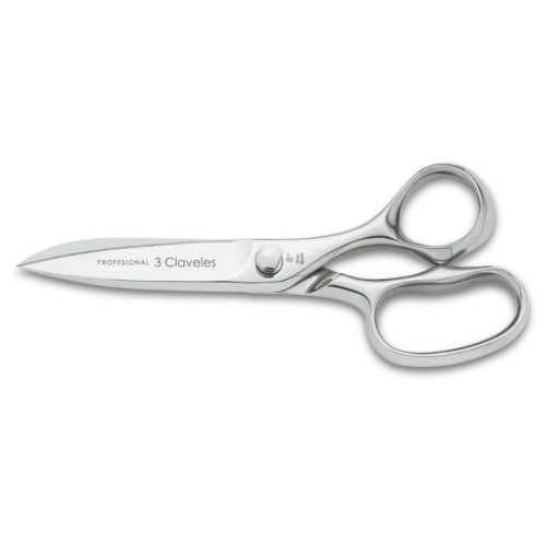 Professional kitchen scissors in stainless steel - 3 Claveles