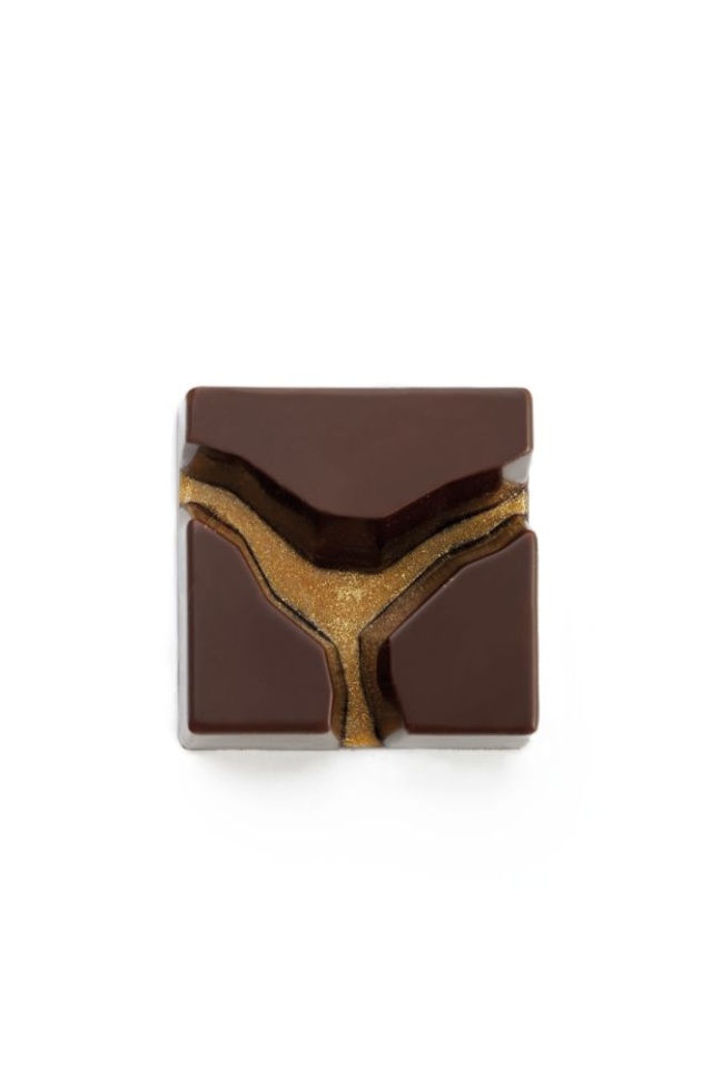 Praline mould, Davide Comaschi, PC66, 18 pralines - Pavoni