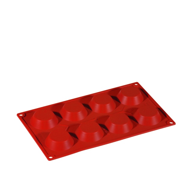 Backform aus Silikon, Törtchen, 8 Stück - Pavoni