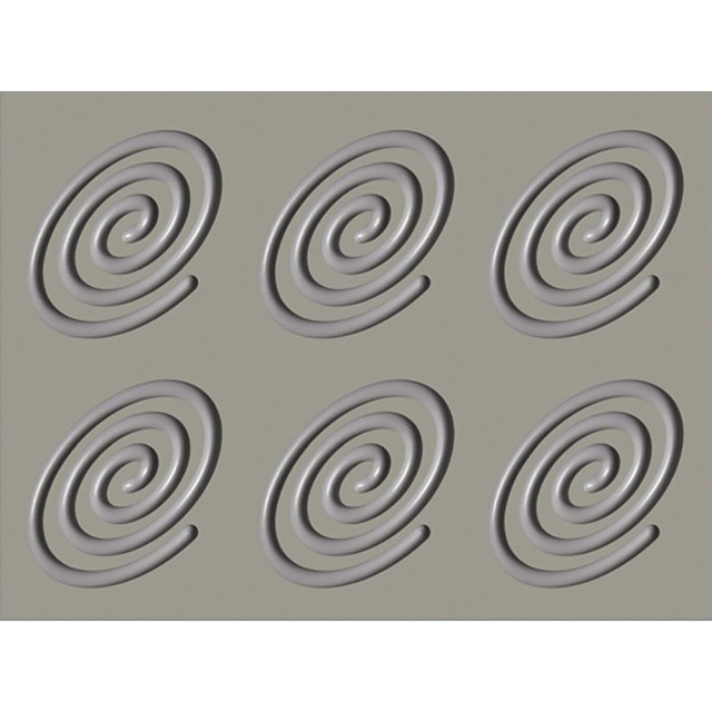 Silikonform, Spirale Oval, Gourmand - Pavoni