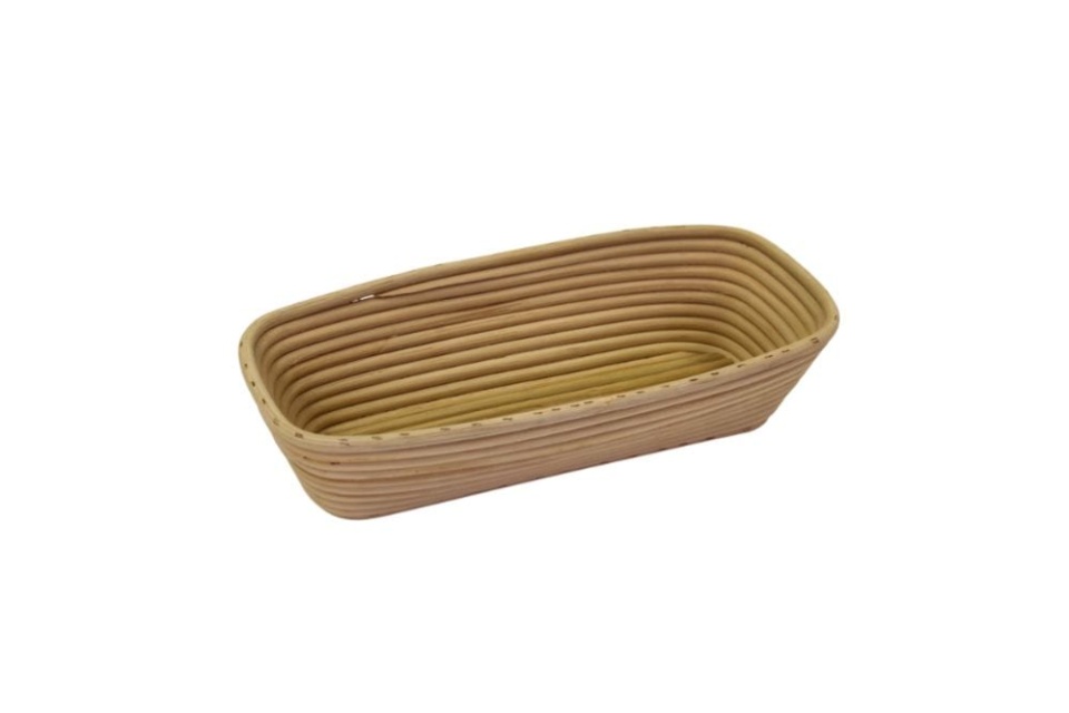 Oblong fermentation basket, wicker, 1000 grams