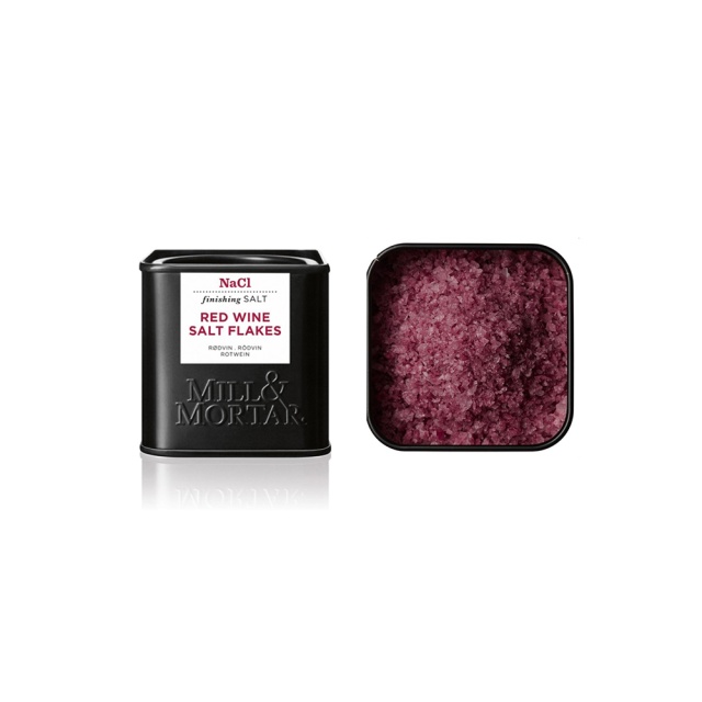 Red wine salt, 80 grams - Mill & Mortar