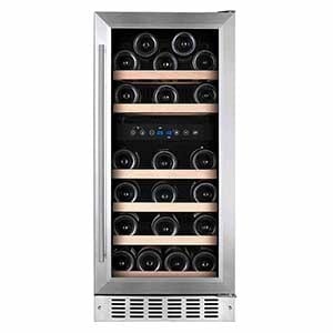 Wine cooler, Premium, WPQ38DCS (32 bottles) - Temptech