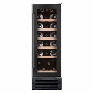 Wine cooler, Premium, WPQ30SCB (19 bottles) - Temptech