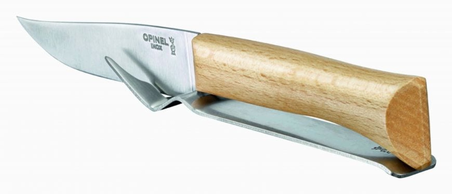 Cheese knife with fork - Opinel