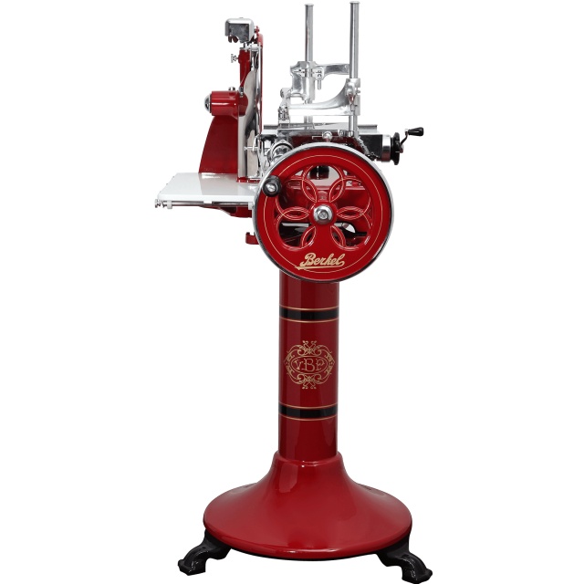 Stand for Slicer P15, Red with gold decor - Berkel