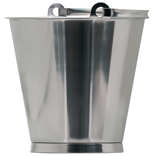 Stainless steel bucket with bottom band, Acid-proof, 15L - Jonas of Sweden