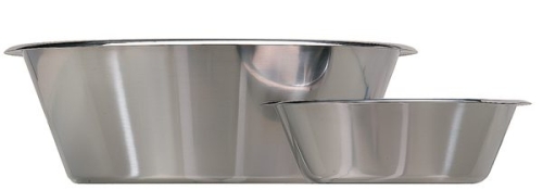 Stainless steel bowl, low model - Jonas of Sweden