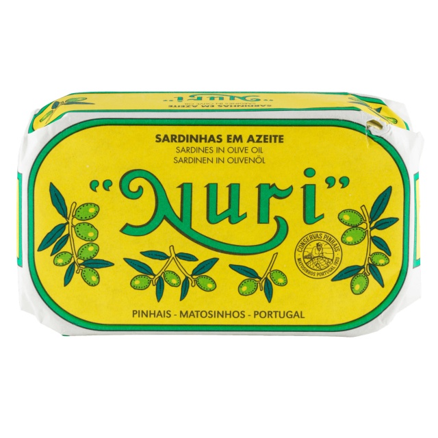 Sardines in olive oil, 125g - Nuri