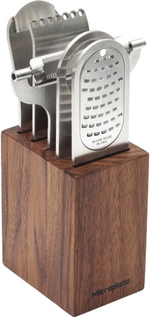 Bar Tools, Style Line, Walnut - Microplane