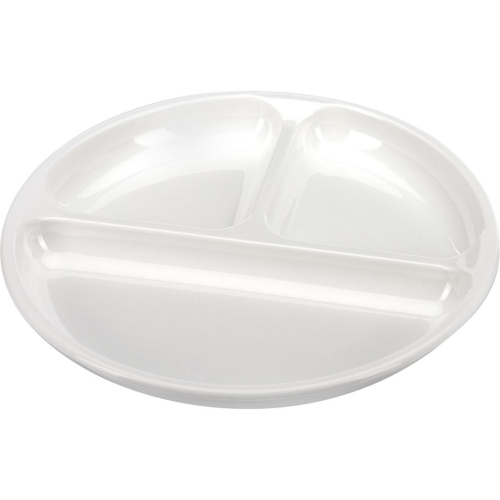 Plastic three-compartment plate, 25 cm - Westmark