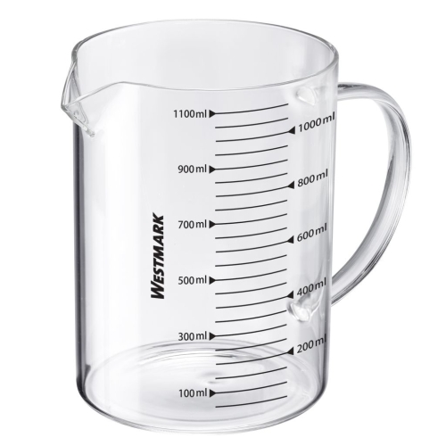 Glass measuring jug, 1.1 L - Westmark