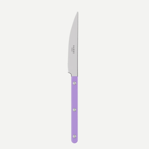 Table knife, Bistrot, Mauve - Sabre Paris