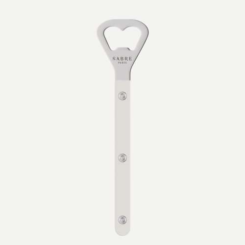 Bottle opener, Bistrot, White - Sabre Paris