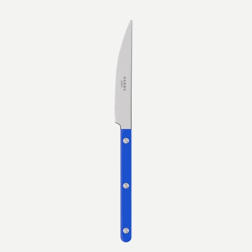 Table knife, Bistrot, Lapis blue - Sabre Paris