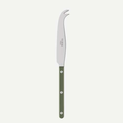 Cheese knife, Bistrot Pearly, Dark green - Sabre Paris