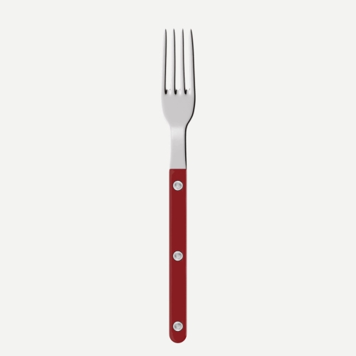 Cake fork, Bistrot, Burgundy - Sabre Paris