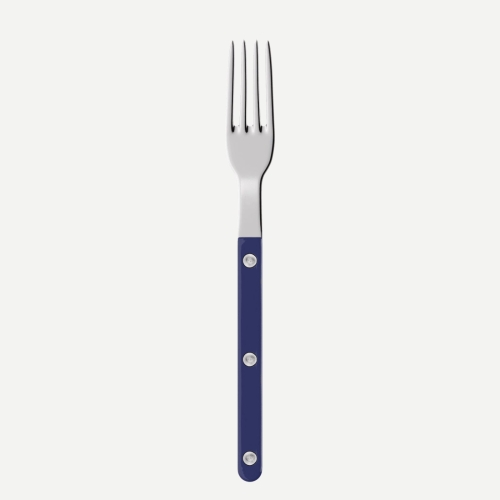 Cake fork, Bistrot, Navy blue - Sabre Paris