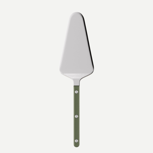 Cake server, Bistrot Pearly, Dark green - Sabre Paris