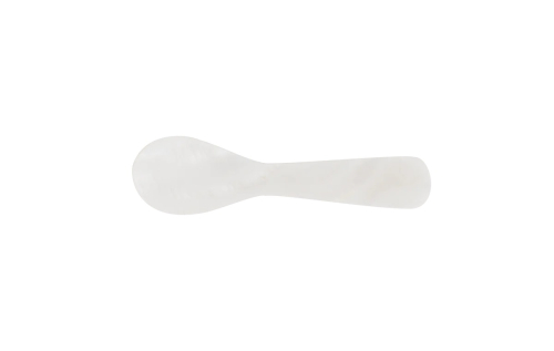 Spoon in mother-of-pearl , 7 cm- Sturia