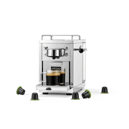 Capsule Machine, The Original Espresso Capsule Machine, Stainless Steel - Sjöstrand