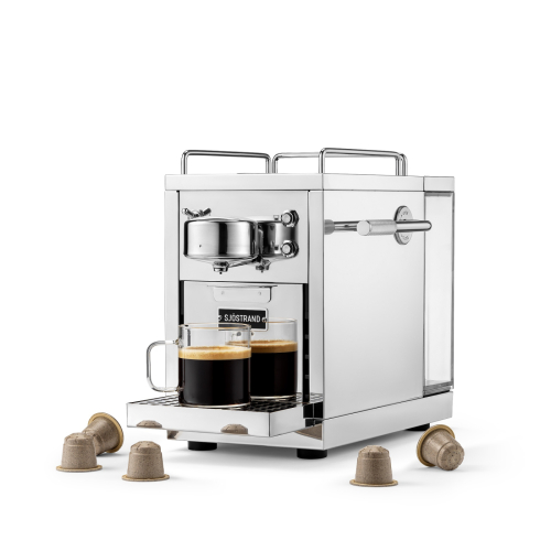 Capsule Machine, The Original Espresso Capsule Machine, Stainless Steel - Sjöstrand