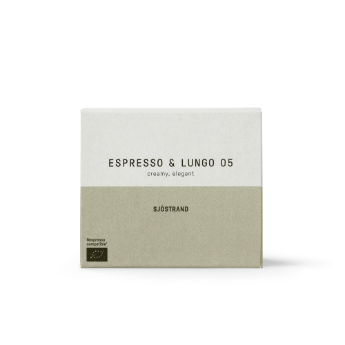 Coffee capsules, Espresso & Lungo 05, 10-pack - Sjöstrand