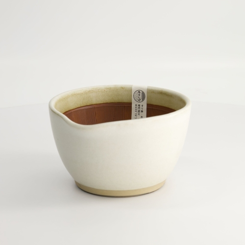 Japanese mortar, Suribachi, White 15,5 cm