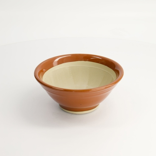 Japanese mortar, Suribachi, Brown 15,5 cm