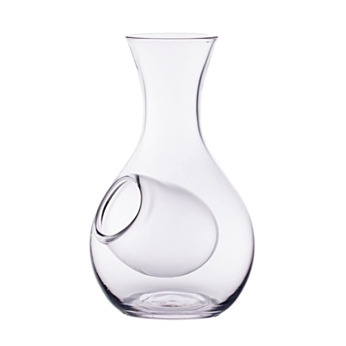 Carafe à saké en verre avec poche à glace, 35 cl