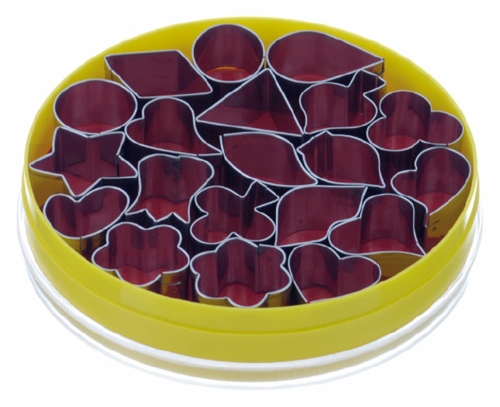 Small cutters, assorted shapes, set of 20 pieces - Schneider