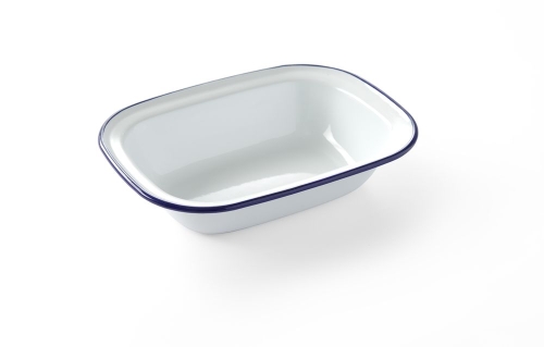 Enamelled bowl, 21,5 x 16 cm - Hendi