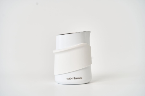 Subminimal FlowTip milk jug without handle, white