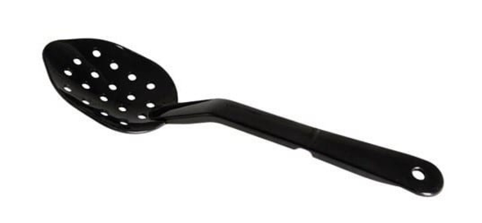 Plastic spoon perforated 28 cm, black in the group Table setting / Cutlery / Serving utensils at KitchenLab (1069-10354)
