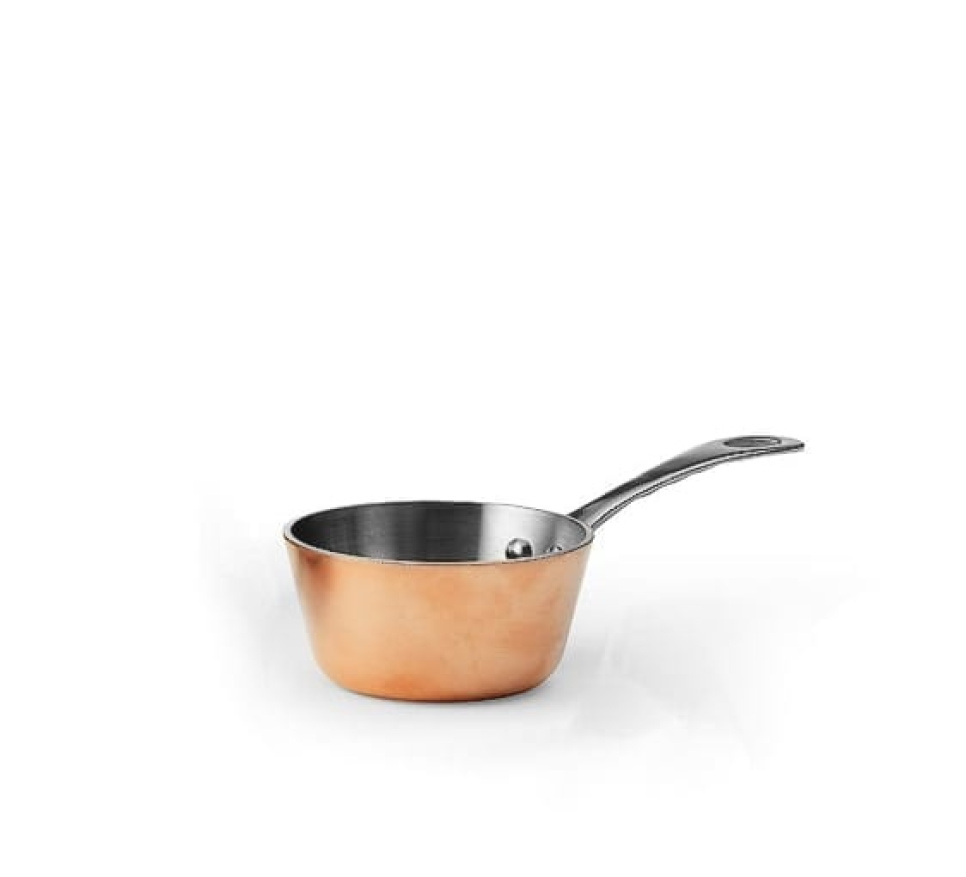 Mini saucepan in copper, 0.2 litre - Patina in the group Cooking / Pots & Pans / Pans at KitchenLab (1069-12989)