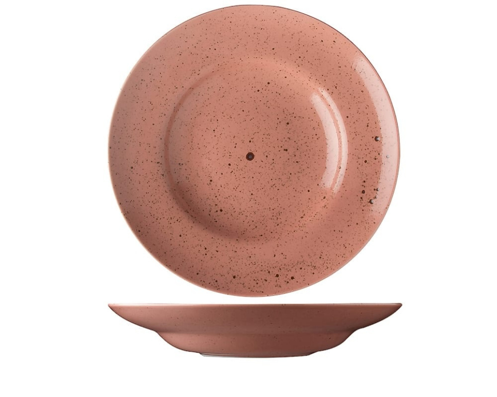 Pasta plate, 29 cm, Lifestyle Terracotta - Lilien in the group Table setting / Plates, Bowls & Dishes / Plates at KitchenLab (1069-13694)