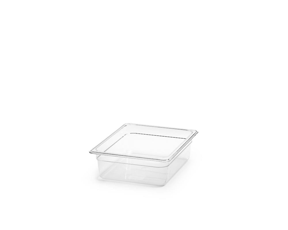 Gastro Norm en plastique GN 1/2, transparent - Patina dans le groupe Cuisine / Plats de cuisson et produits GastroNorms / GastroNorms / GastroNorms en plastique l\'adresse The Kitchen Lab (1069-17527)