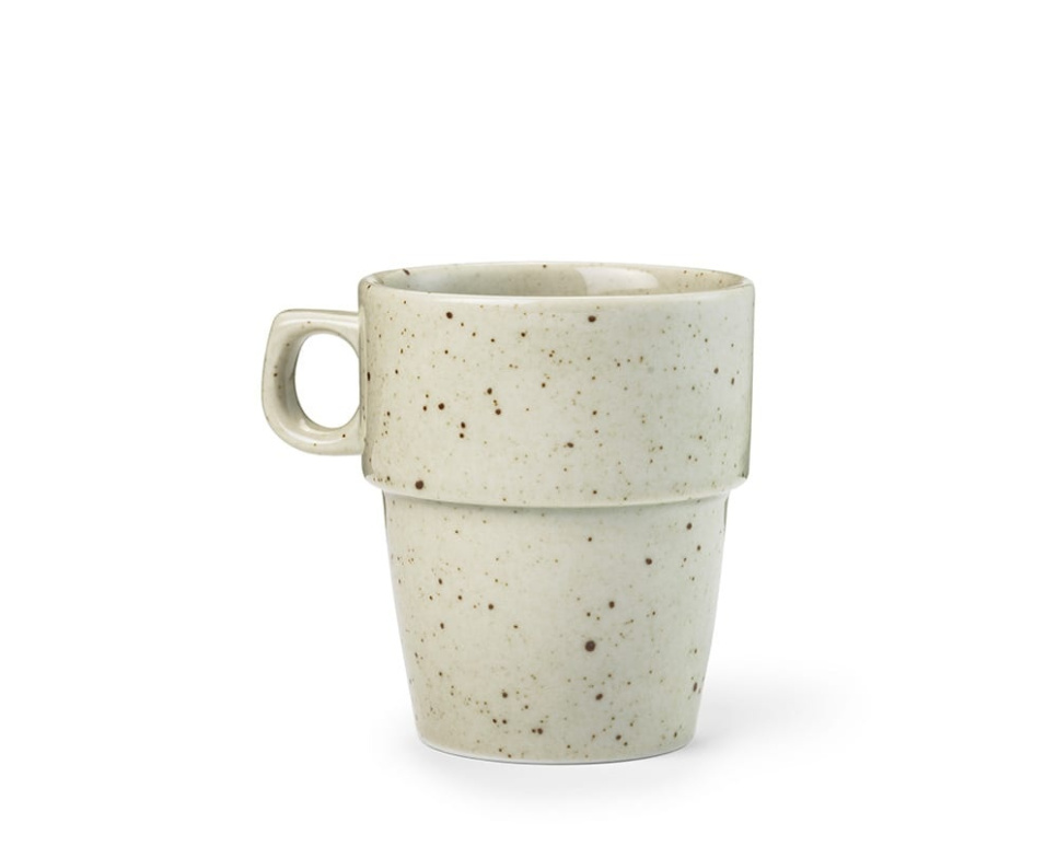 Mug, 20 cl, Lifestyle Natural - Lilien in the group Table setting / Cups & Mugs at KitchenLab (1069-20397)