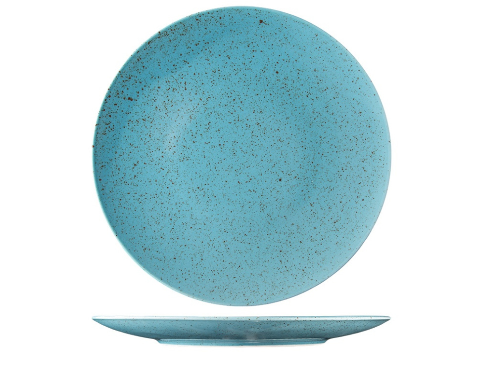 Flat plate, 30 cm, Lifestyle Arctic Blue - Lilien in the group Table setting / Plates, Bowls & Dishes / Plates at KitchenLab (1069-20400)
