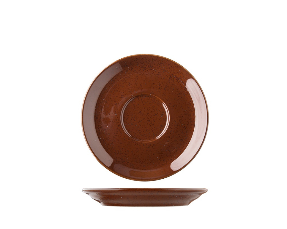 Espresso saucer, 13 cm Lifestyle Cacao - Lilien in the group Table setting / Plates, Bowls & Dishes / Fat at KitchenLab (1069-20440)