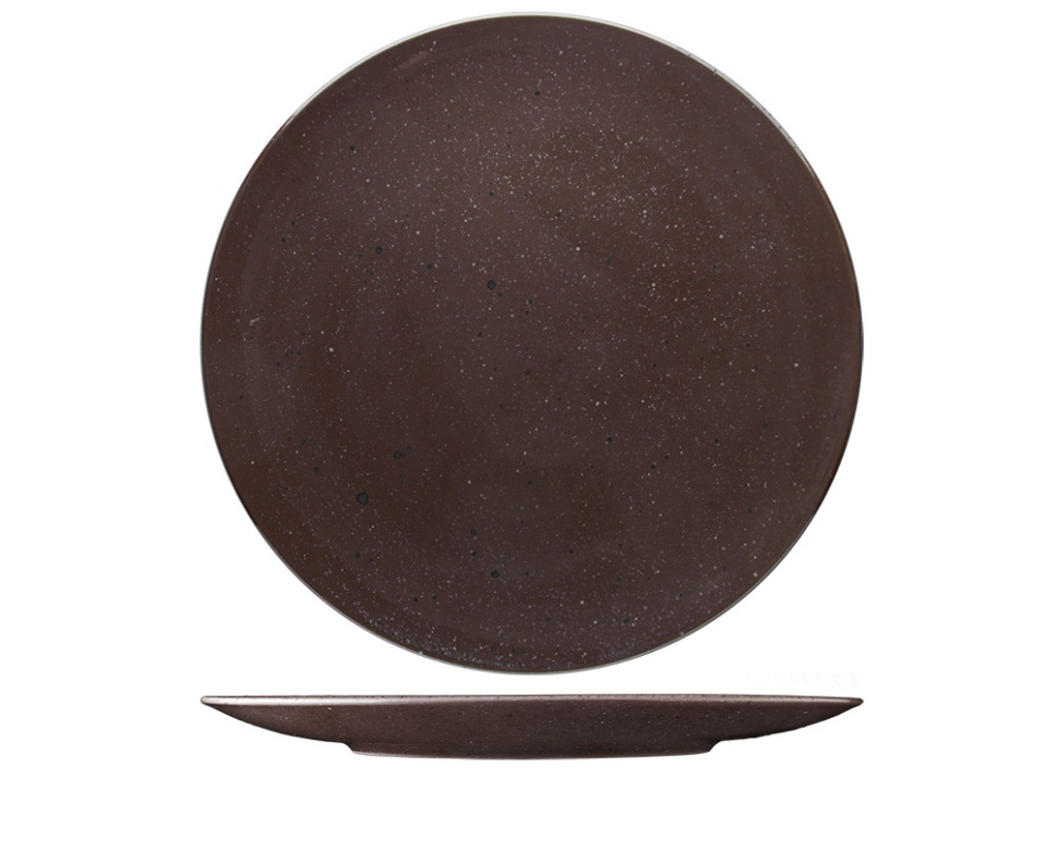 Flat plate, 30 cm, Lifestyle Ebony - Lilien in the group Table setting / Plates, Bowls & Dishes / Plates at KitchenLab (1069-20447)