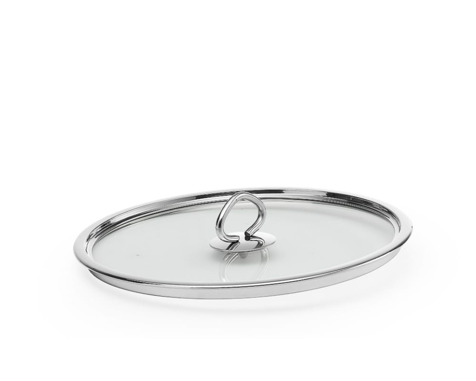 Glass lid with stainless steel rim- Patina in the group Cooking / Pots & Pans / Accessories & lids at KitchenLab (1069-22743)