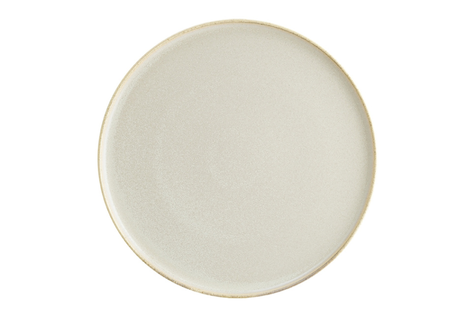 Hygge Plate, flat D28cm, Sand - Bonna