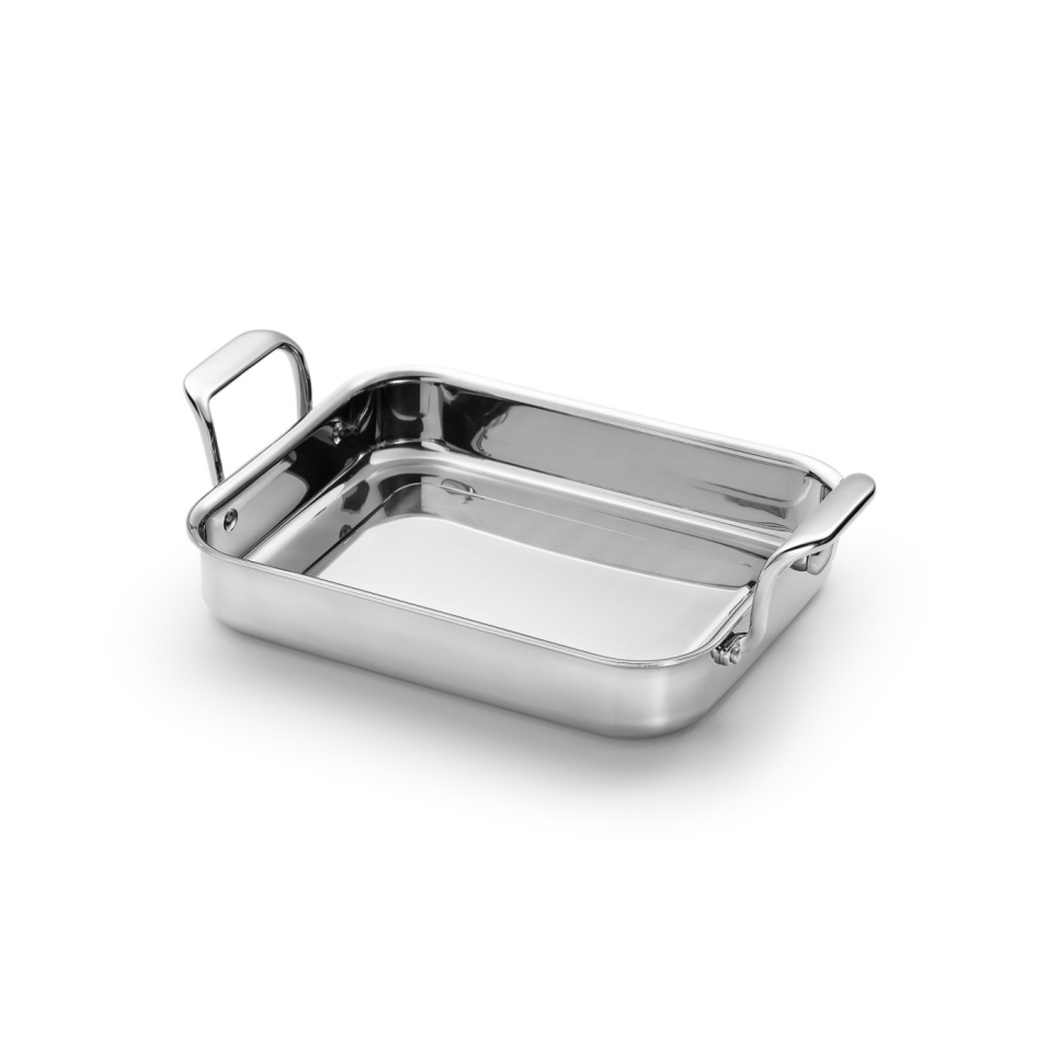 Oven dish, stainless steel, 28x22.5 cm - Patina in the group Cooking / Oven dishes & Gastronorms / Oven tins at KitchenLab (1069-28706)