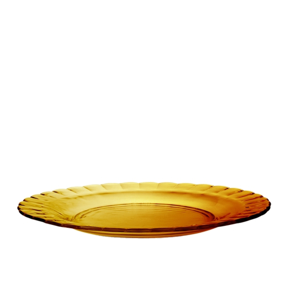 Glass plate 26 cm, Picardie Amber - Duralex in the group Table setting / Plates, Bowls & Dishes / Plates at KitchenLab (1069-29219)