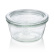 Glass jar with lid, 29 cl, lid - Weck
