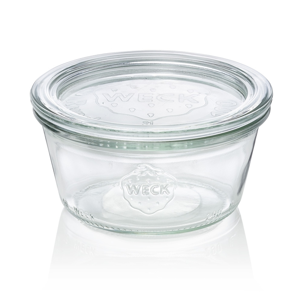 Glass jar with lid, 29 cl, lid - Weck in the group Cooking / Kitchen utensils / Bottles & jars at KitchenLab (1069-29301)